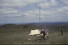 June 1982 4m contest 6 over 6 antenna