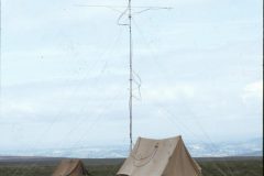 VHF Field Day 1981 - Dartmoor - 23cm station G4JAR
