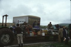 VHF Field Day 1981 - Dartmoor - Loading at base