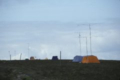 VHF Field Day 1981 - Dartmoor - Overall site view